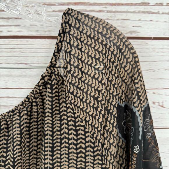 Venezia Women's Paisley Scoop Neck Top Size 18/20. - Picture 15 of 15